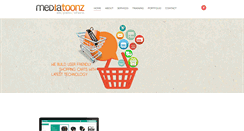 Desktop Screenshot of mediatoonz.com